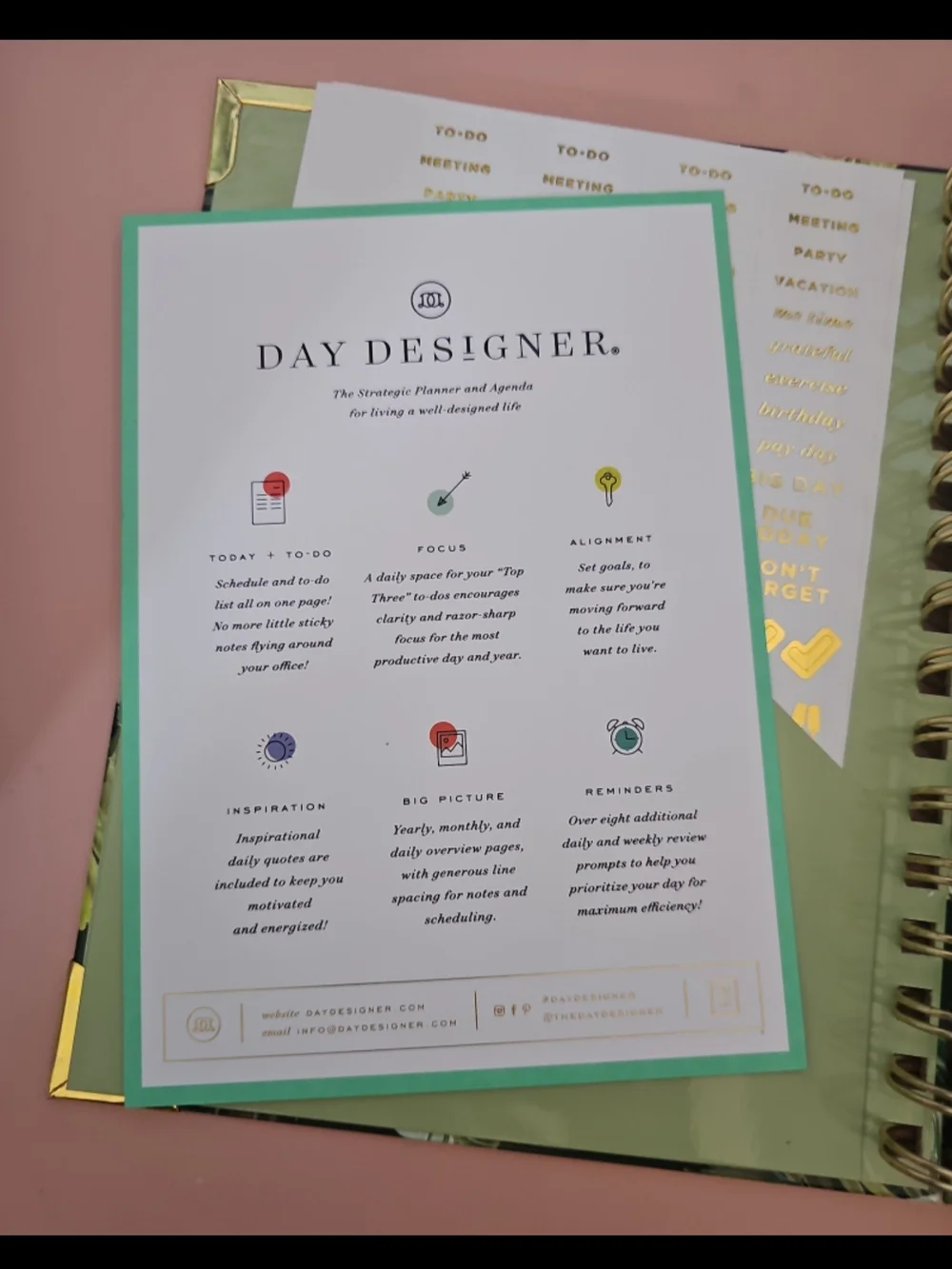 NIB Day Designer Planner